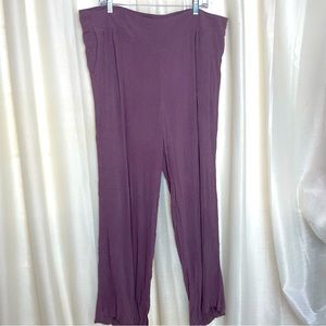 Torrid crinkle fabric pull on wide leg pants